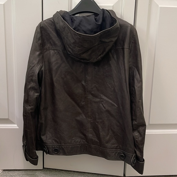 Brown Leather Jacket - Picture 2 of 6